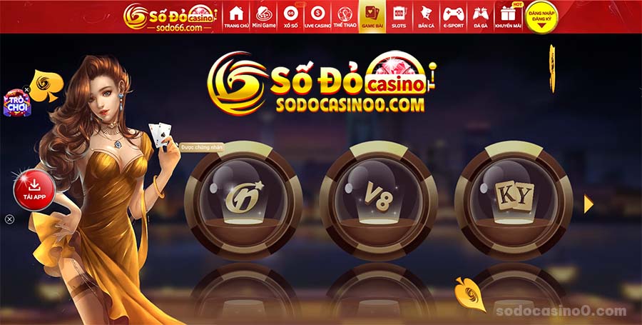 Game bài nhà cái SODO Casino đổi thưởng cực hay